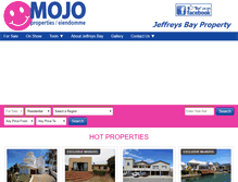 Tablet Screenshot of mojoproperties.co.za